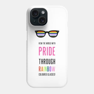 View The World With Pride Phone Case