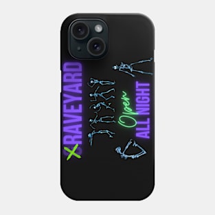 Graveyard Open All Night Ver 2 Phone Case