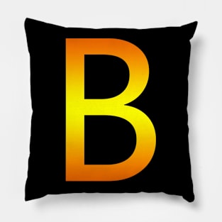 GOLD LETTERS Pillow