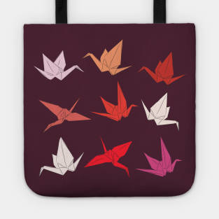 Origami: Paper Cranes Tote