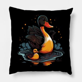 Duck Fathers Day Pillow