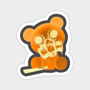 Post-Apocalypse Bear Magnet