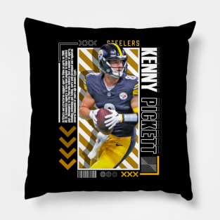 Kenny Pickett Paper Poster Version 10 Pillow