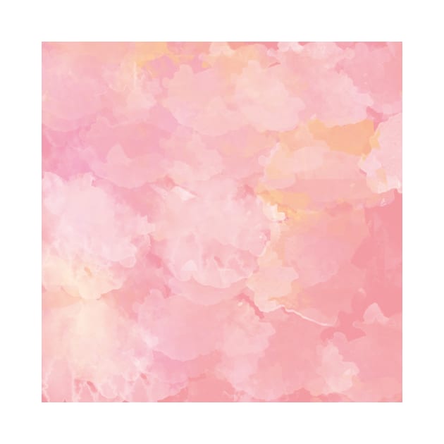 Rose quartz crystal #marble #watercolor #artwork #rose #blush #girls #nursery #home #decor #abstract #kirovair by Kirovair