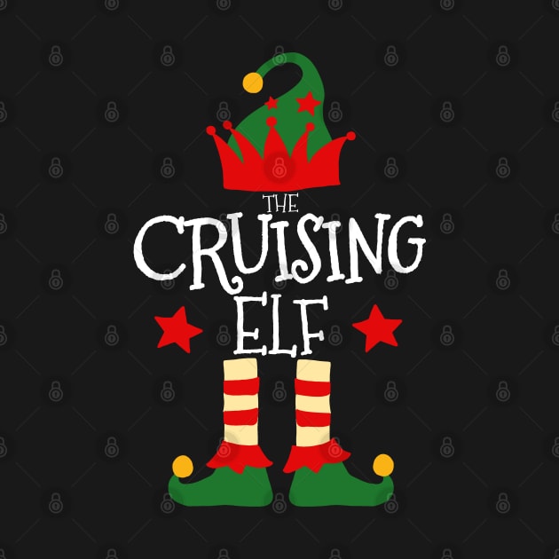 Cruising Elf Matching Family Group Christmas Party Pajamas by uglygiftideas