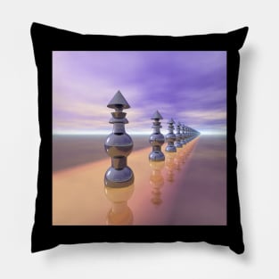 Conical Geometric Progression Pillow