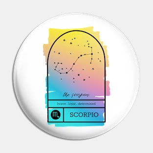 Scorpio Pin