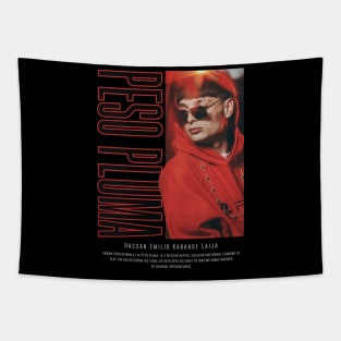 peso pluma red mexican rap Tapestry