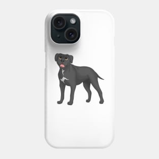 Black Cane Corso Dog Phone Case