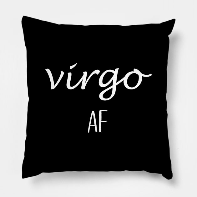 Virgo Af Pillow by sewwani