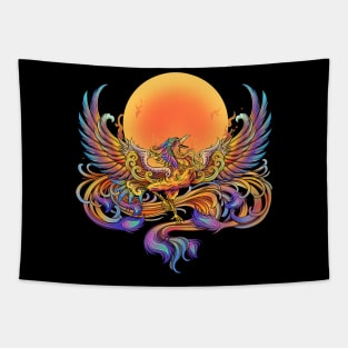 phoenix flying Tapestry