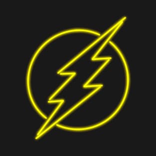 Neon speedster superhero symbol T-Shirt