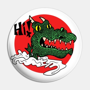 JaKooja the Friendly Dragon (Version 3) Pin