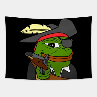 Pirate Pepe Tapestry