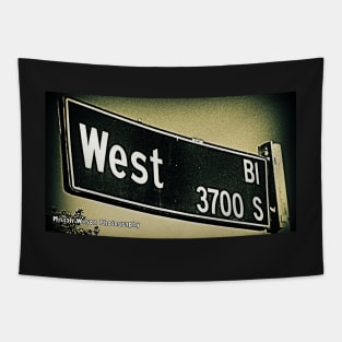 West Boulevard, Los Angeles, California by Mistah Wilson Tapestry