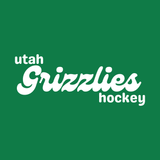 Modern Utah Grizzlies White T-Shirt