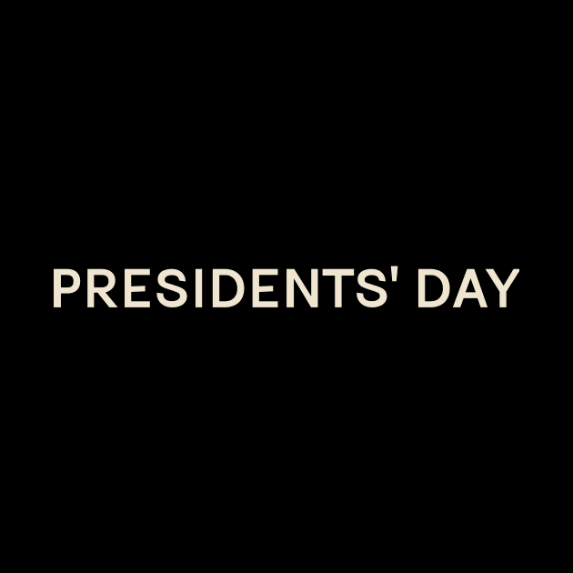 Presidents' Day On This Day Perfect Day by TV Dinners