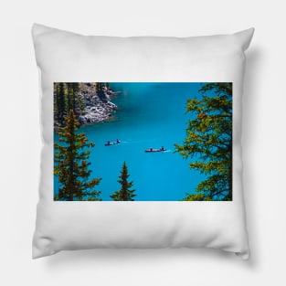 Canoeing on Moraine Lake Pillow