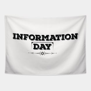 National Freedom of Information Day Black Tapestry