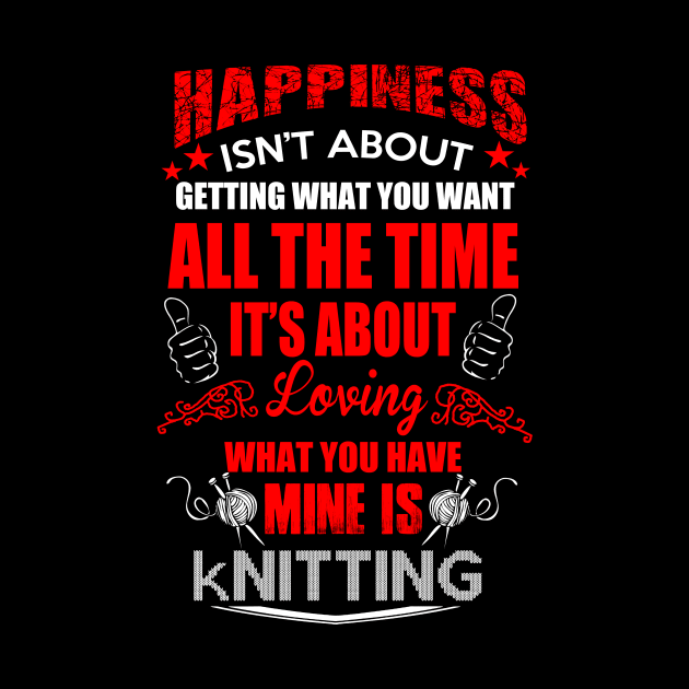 Happiness and Knitting by PattisonAvePhanatics