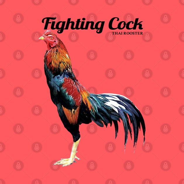 Fighting Rooster by KewaleeTee