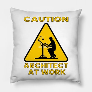 Architect at Work Pillow