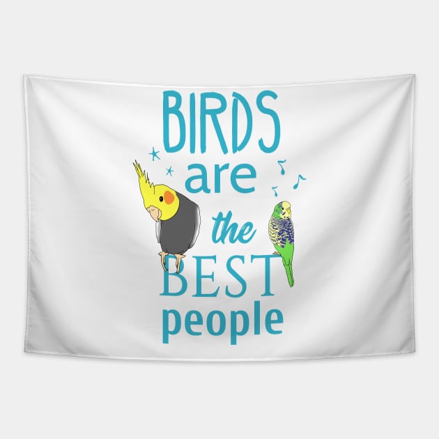 birds are the best people Tapestry by FandomizedRose