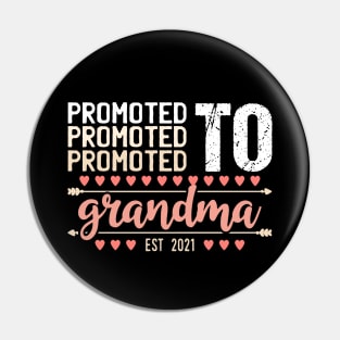 Promoted To Grandma Pin