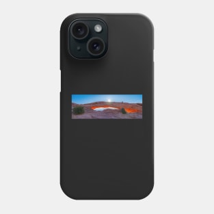 Sun over Mesa Arch Phone Case