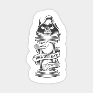 Death with Hourglass Magnet