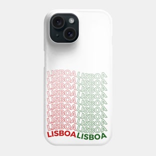 Lisboa Red&Green Phone Case