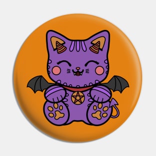 Halloween Kitty Pin