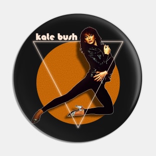 Kate Bush 80s Style Tribute Pin