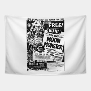 Life Size Moon Monster Tapestry