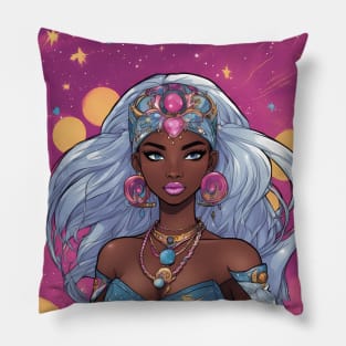 anime powerful woman beauty Pillow