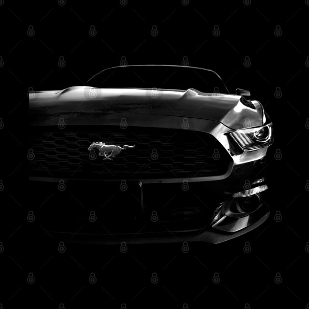 Ford Mustang GT - Black (1) by mal_photography