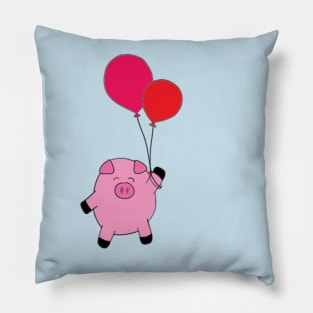 When Pigs Fly Pillow