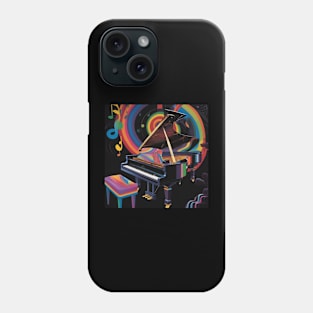 Abstract Image Of A Piano Phone Case