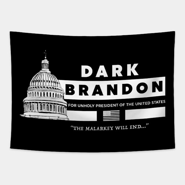 DARK BRANDON Campaign Tapestry by The New Politicals