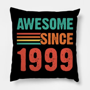 Vintage Awesome Since 1999 Pillow