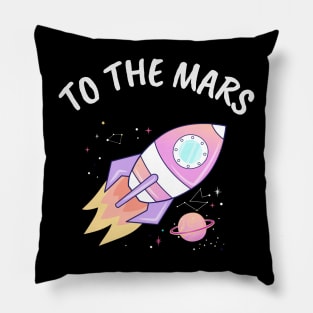 To the Mars planet Pillow