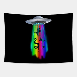 Mythical UFO Tapestry