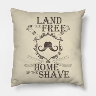 Land Of The Free Home Of The Shave Pillow