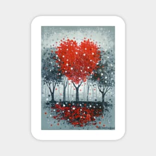 Love tree Magnet