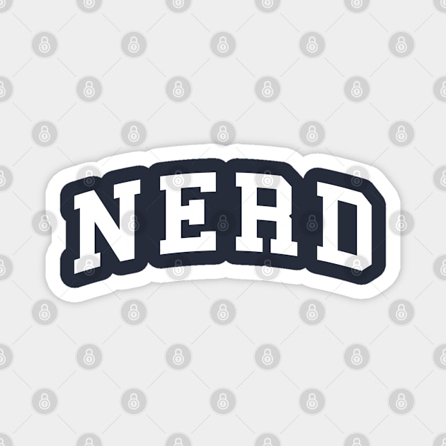 Nerd University Magnet by machmigo