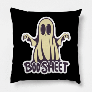 Boo Sheet - Halloween Pillow