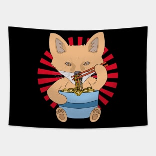 Fox Ramen Tapestry