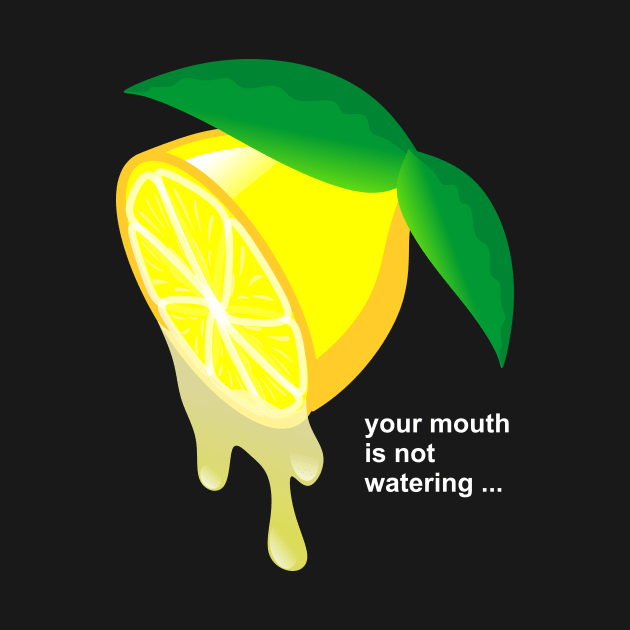 Lemon water mouth by IconAge