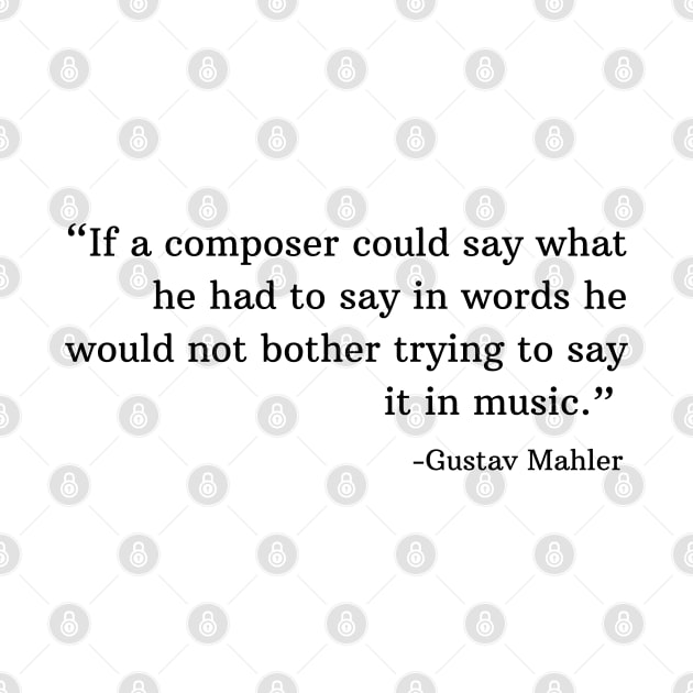 Gustav Mahler by ClassicalMusicians