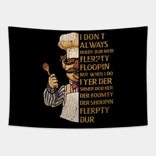 VERT DER FERK QUOTES -  VINTAGE Tapestry